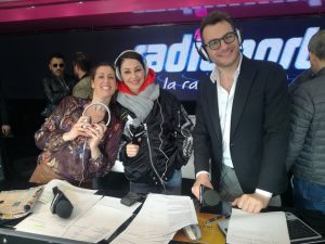 Anna Tatangelo a Sanremo con Radionorba