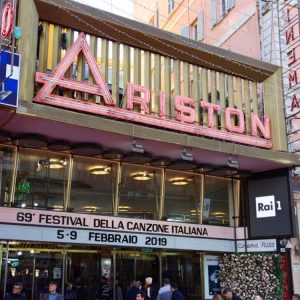 Sanremo 2019: Il Teatro Ariston.